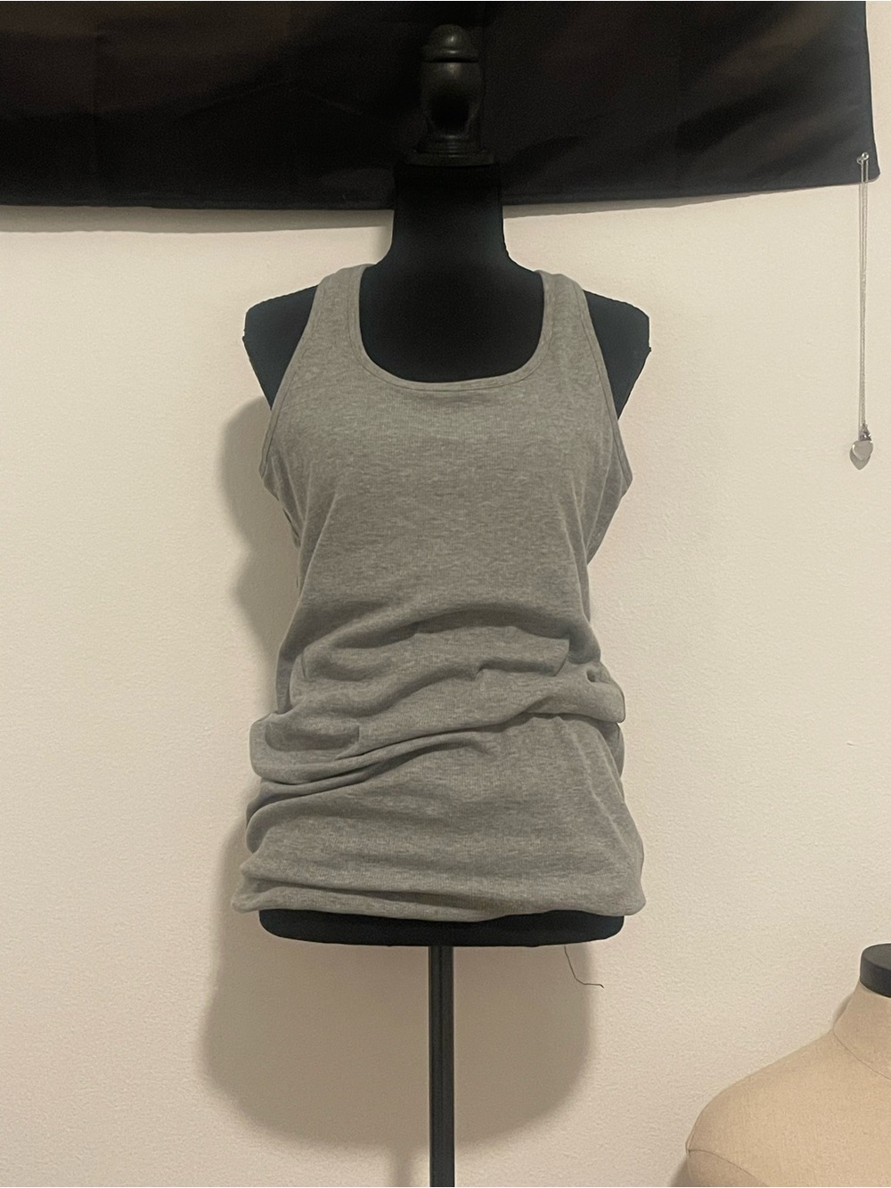 Women’s Classic Gray Racerback Tank Top